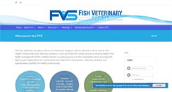 Desktop Screenshot of fishvetsociety.org.uk